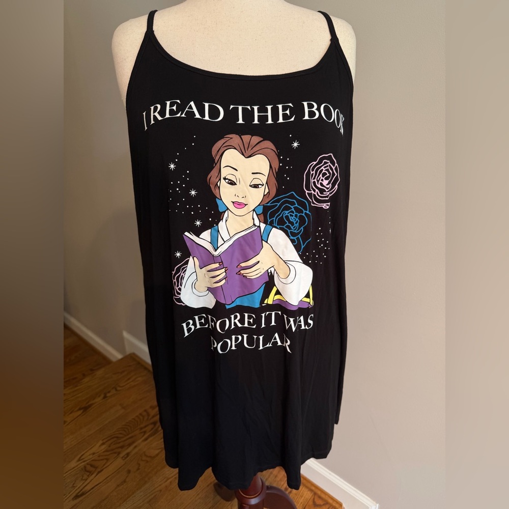DisneyXTorrid Belle Reading Lounge Tunic Shirt - Torrid Size Size 3 (22-24, 3X)